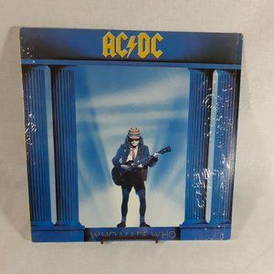 ACDC 2 album vinyl collection / 1986 WHO MADE WHO & 1981 WE SALUTE YOU